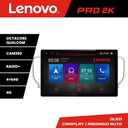 Navigatie Kia Sportage 2016 K-576 Lenovo PRO 4+64 13 inch 2K android 4G DSP gps internet  8Core