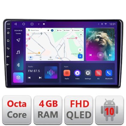 Navigatie Renault Trafic 2008-2012 Android Ecran QLED octa core 4+64 carplay android auto
