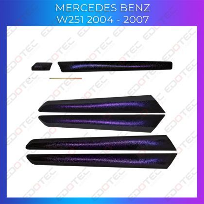 Lumini Ambientale NIGHTVIBE Mercedes W251 R Class set complet control telefon sau sistem original