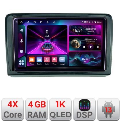 Navigatie VW PQB A-VW  4+64 InCell Display 1K Android Waze USB Navigatie Internet Youtube Radio