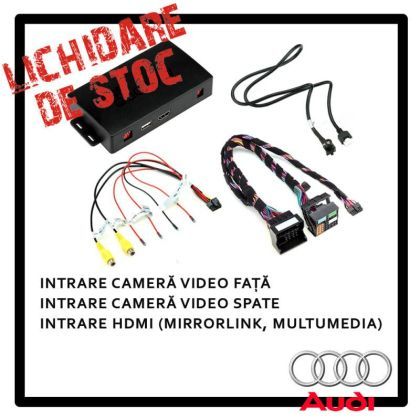 ADVM-AU5 AUDI A1 Adaptiv Mini HDMI & doua camere pe ecranul OEM