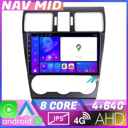 Navigatie Subaru Forester XV Octa Core EDOTEC-LITE Android Ecran 720P Octa Core 4+32 Carplay  Android auto