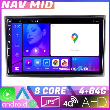 Navigatie Volvo XC90 2002-2014 Octa Core EDOTEC-LITE Android Ecran 720P Octa Core 4+32 Carplay  Android auto