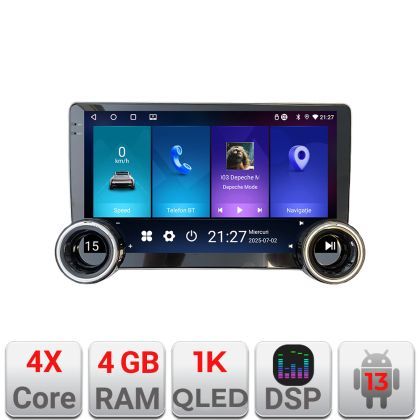 Navigatie VW Passat B5  Edotec Incell 1K 10.5 inch  4+64 carplay android auto radio internet kit-b5-v2+EDT-E211-RK