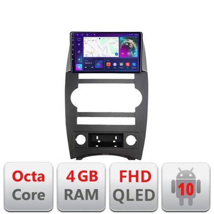 Navigatie Jeep Commander Android radio gps internet 4+64 carplay android auto Kit-commander+EDT-E309v3
