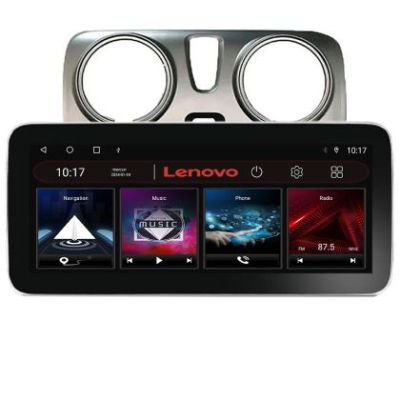 Navigatie Dacia Dokker Lenovo PRO 4+64 12.3 inch qled android 4G DSP gps internet  8Core