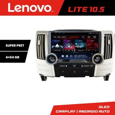 Navigatie Lexus RX300 2003-2008 Lenovo  8 core 4+64 10.5 inch Incell 1K android Wifi 5Ghz gps internet  Kit-RX300