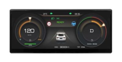 Ceasuri electronice digitale FULL HD Tesla Model 3/Y 2015-2023