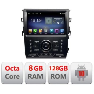 Navigatie Mondeo MK5 SYNC2 si SYNC 3 2015-2022 Octa Core cu Android Radio Bluetooth Internet GPS WIFI DSP 8+128GB 4G K