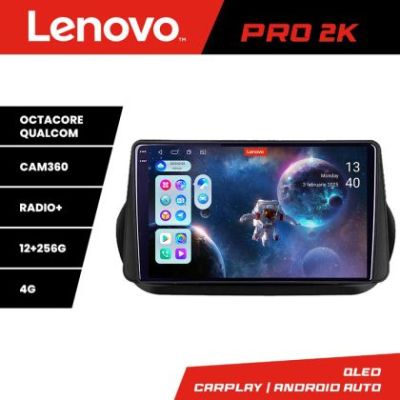 Navigatie Peugeot Bipper, Citroen Nemo, Fiat Qubo 2008-2017 Android radio gps internet 8 core QLED 2K 12+256 360 Lenovo