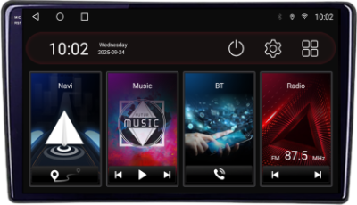 Navigatie Ford Transit 2019- varianta cu ecran de fabrica Android radio gps internet 8 core QLED 2K 8+256 360 Lenovo