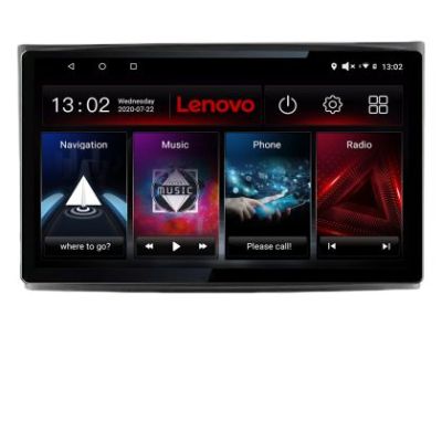 Navigatie Volvo XC90 2002-2014 Lenovo QLED 1K 4+64 WIFI 5Ghz carplay android auto Android Kit-+EDT-LITE-D4-10-4+64