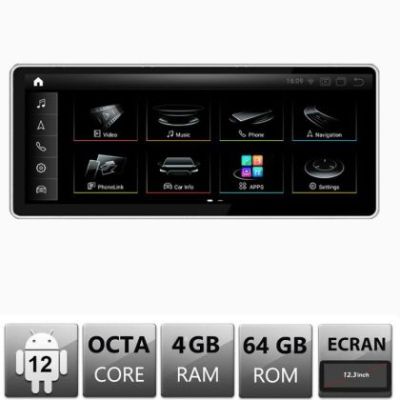 Navigatie Audi A6 C6 MMI3G 2009-2010 Android Octa Core 4+64 12.3" 1920x720
