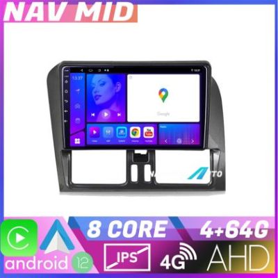 Navigatie Volvo XC60 KIT 272 EDOTEC-LITE Android Ecran 720P Octa Core 4 64 Carplay