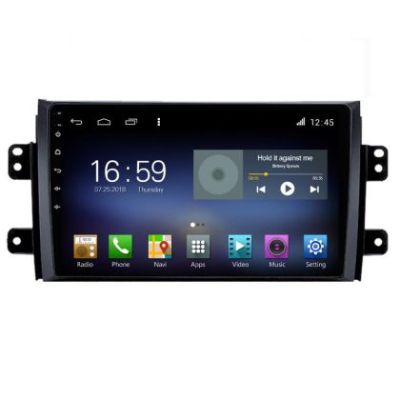 Navigatie SUZUKI SX4 2006-2013 F-124 Octa Core cu Android Radio Bluetooth Internet GPS WIFI DSP 8+128GB 4G