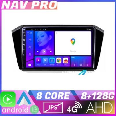 Navigatie VW Passat 2015 KIT 518 EDOTEC-LITE Android Ecran 720P Octa Core 8 128 Carplay