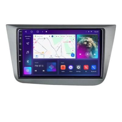Navigatie Seat Leon 2005-2012 B-leon05 Android Ecran QLED octa core 4+64 carplay android auto kit-leon5+EDT-E309V3
