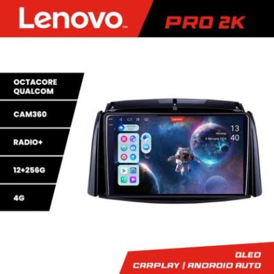 Navigatie Renault Koleos 2009-2016 Lenovo Kit-KOLEOS 8 core QLED 2K 12+256 360 Android Waze USB Navigatie Internet Youtube Radio