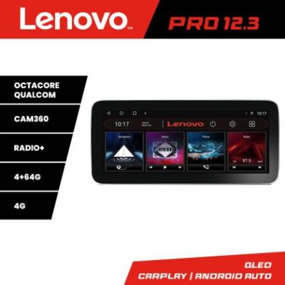 Navigatie Passat B5 1997-2004 Lenovo PRO 4+64 12.3 inch qled android 4G DSP gps internet  8Core