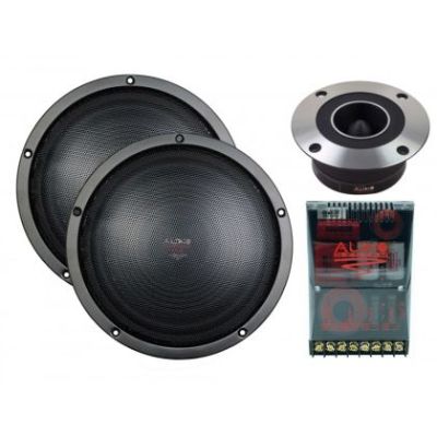 Set 4 Difuzoare componente, Audio System X 200-4 FREE AIR EVO 2, 200 mm, 8", 200 watts, 3 ohm