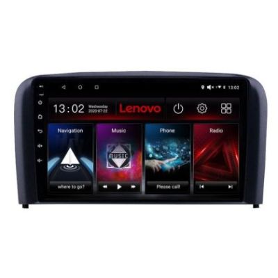 Navigatie Volvo S80 2004-2006 Lenovo Kit-S80 4+64 GB Android Waze USB Navigatie Internet Youtube Radio