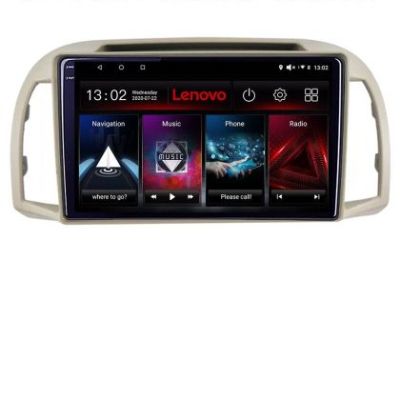 Navigatie Nissan Micra 2002-2010 Android radio gps internet 8 core 6+128 Lenovo
