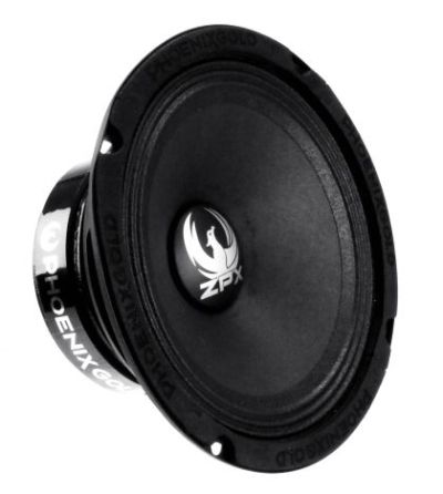Set 2 Difuzoare midrange pro, Phoenix Gold ZPX654, 200 watts, 165 mm, 6.5", 4 ohm