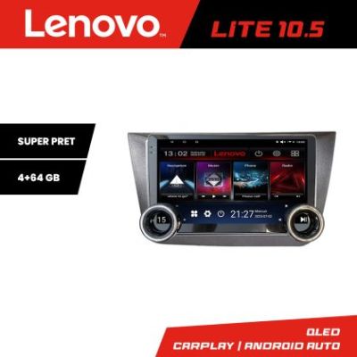 Navigatie Seat Altea 2005-2014 Lenovo  8 core 4+64 10.5 inch Incell 1K android Wifi 5Ghz gps internet  Kit-altea