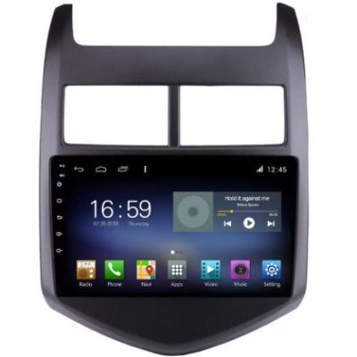 Navigatie Chevrolet Aveo 2010-2013 F-aveo10 Octa Core cu Android Radio Bluetooth Internet GPS WIFI DSP 8+128GB 4G