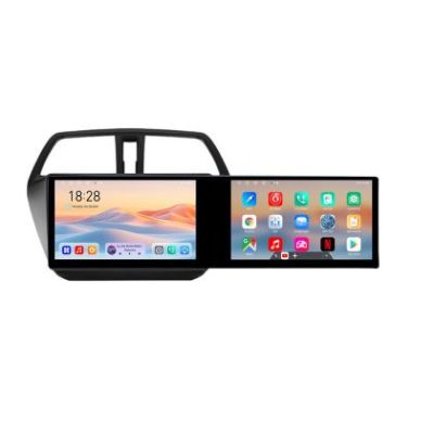 Navigatie Suzuki S-Cross Kit-337 Edotec 2 ecrane  8 core 4+128 21.6 inch Incell android Wifi 5Ghz gps internet