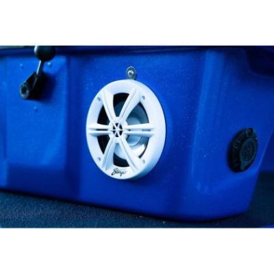 Set 2 Difuzoare coaxiale SEA65W WHITE, MARINE DE 6,5”, CU ILUMINARE RGB MULTI CULOARE INCORPATĂ