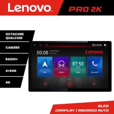 Navigatie universala KIT-2din-2 Lenovo PRO 4+64 13 inch 2K android 4G DSP gps internet  C