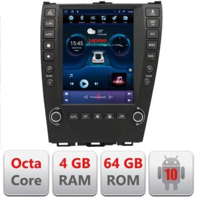 Navigatie Lexus ES 2009-2012 Lenovo Tesla Qled 9.7" Octacore 4Gb RAM 64Gb Hdd 4G DSP Carplay Android Auto 360 camere Bluetooth