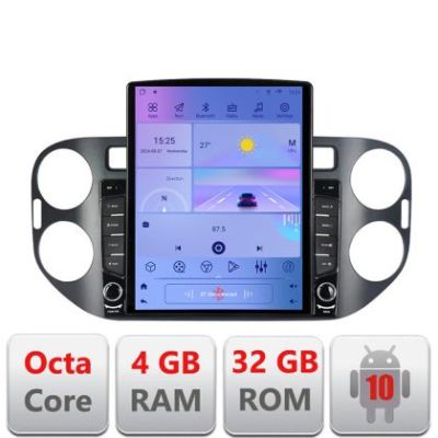 Navigatie VW TIGUAN si Golf Plus 2007-2011 Android radio gps internet Octa Core 4+32 LTE