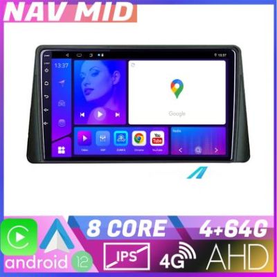 Navigatie Ford Focus 4 KIT focus4 EDOTEC-LITE Android Ecran 720P Octa Core 4 64 Carplay