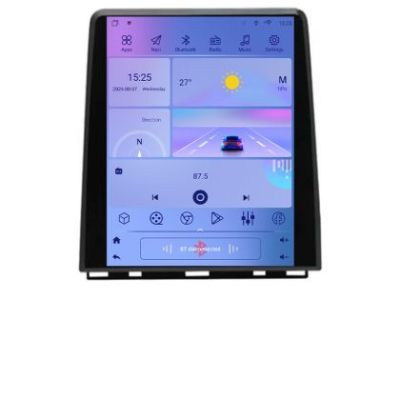 Navigatie dedicata Hyundai Santa fe 2006-2012 9.7" qled 4+32 360 Android wifi 4G carplay android auto kit-tesla-008+EDT-E420