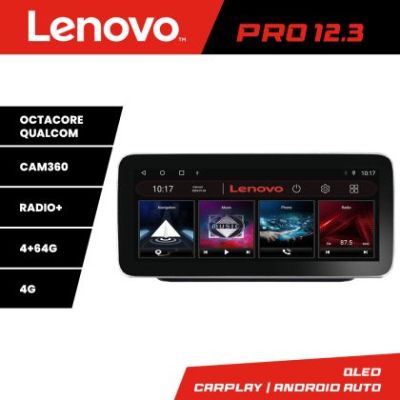 Navigatie Nissan X-trail 2021- Lenovo Qled 12.3 inch Octa Core 4+64 360 DSP ADAS carplay android auto radio internet kit-x-trail-2021+PRO-12.3-4+64+kit-10-9
