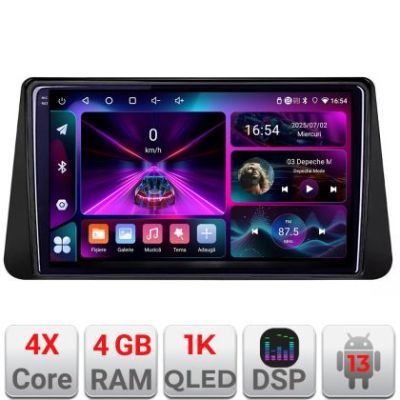 Navigatie Nissan Micra intre anii 2014-2024 Android radio gps internet  4+64 InCell Display 1K Kit-micra+EDT-E209-RK