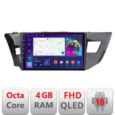 Navigatie Toyota Corolla 2013-2017 B-470 Android Ecran QLED octa core 4+64 carplay android auto KIT-470+EDT-E310V3