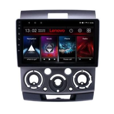 Navigatie Ford Ranger Mazda BT50 2007-2012 Lenovo Kit-RANGER 8 core QLED 2K 8+256 360 Android Waze USB Navigatie Internet Youtube Radio