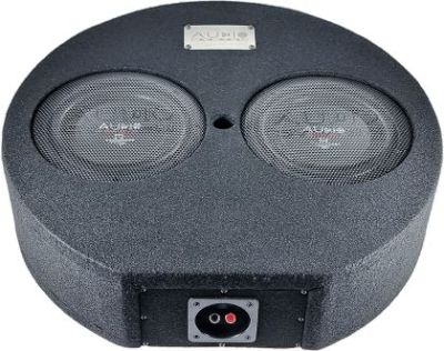 Subwoofer pasiv cu incinta, Audio System, 350 w RMS, 550 w MAX, difuzor 2 x 08", roata de rezerva