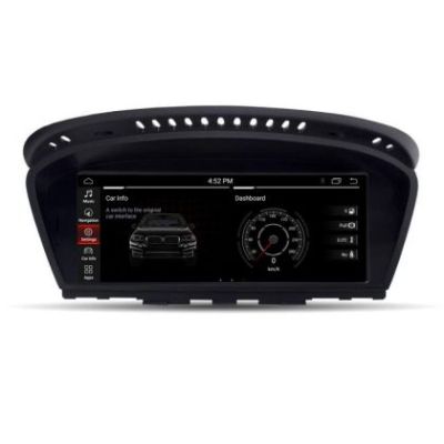 Navigatie BMW Seria 3/5 cu CIC E60-CIC-QUALCOMM cu Android 10 4G 4+32GB Internet GPS