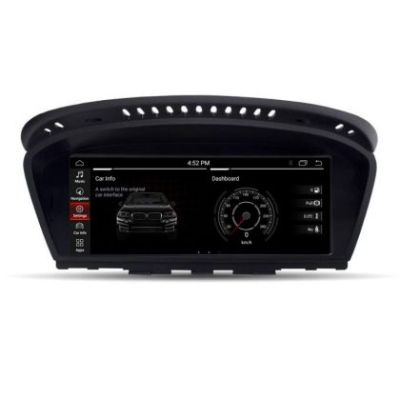 Navigatie BMW Seria 3/5 cu CIC E60-CIC-QUALCOMM cu Android 10 4G 4+32GB Internet GPS