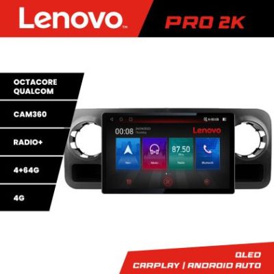 Navigatie Mercedes Sprinter 2018- Lenovo PRO 4+64 13 inch 2K android 4G DSP gps internet Kit-sprinter