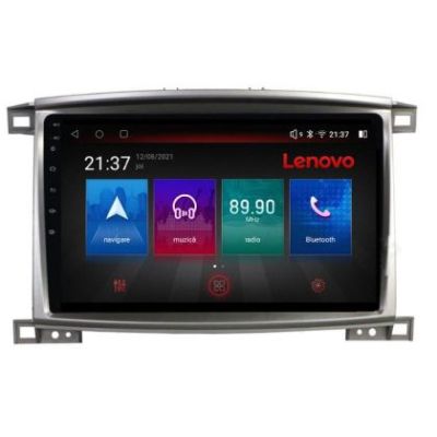 Navigatie Toyota Land Cruiser L100 2002-2008 Lenovo Kit-L100 8 core QLED Qualcomm 4+64 360 Android Waze USB Navigatie Internet Youtube Radio