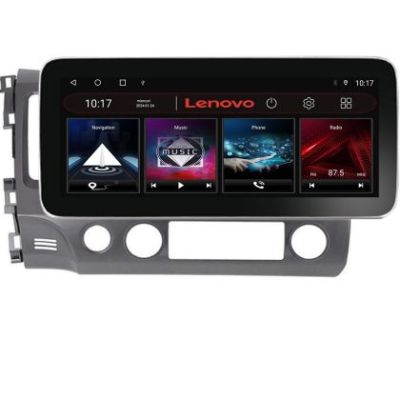 Navigatie Honda Civic 2005-2011 K-044 Lenovo PRO 8+256 12.3 inch qled android 4G DSP gps internet