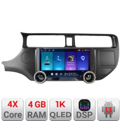 Navigatie Kia Rio 2012- Kit-204 Edotec  4+64 10.5 inch Incell 1K android Wifi 5Ghz gps internet  v1