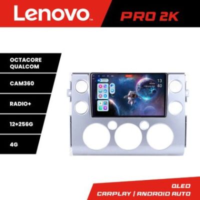 Navigatie Toyota FJ Cruiser 2006-2020 Android radio gps internet 8 core QLED 2K 12+256 360 Lenovo