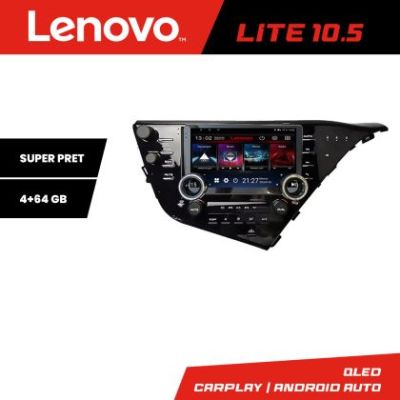 Navigatie Toyota Camry 2017-2021 Lenovo  8 core 4+64 10.5 inch Incell 1K android Wifi 5Ghz gps internet  Kit-camry-2018