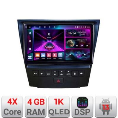 Navigatie Lexus GS-04 2004-2011 A- GS-04  4+64 InCell Display 1K Android Waze USB Navigatie Internet Youtube Radio